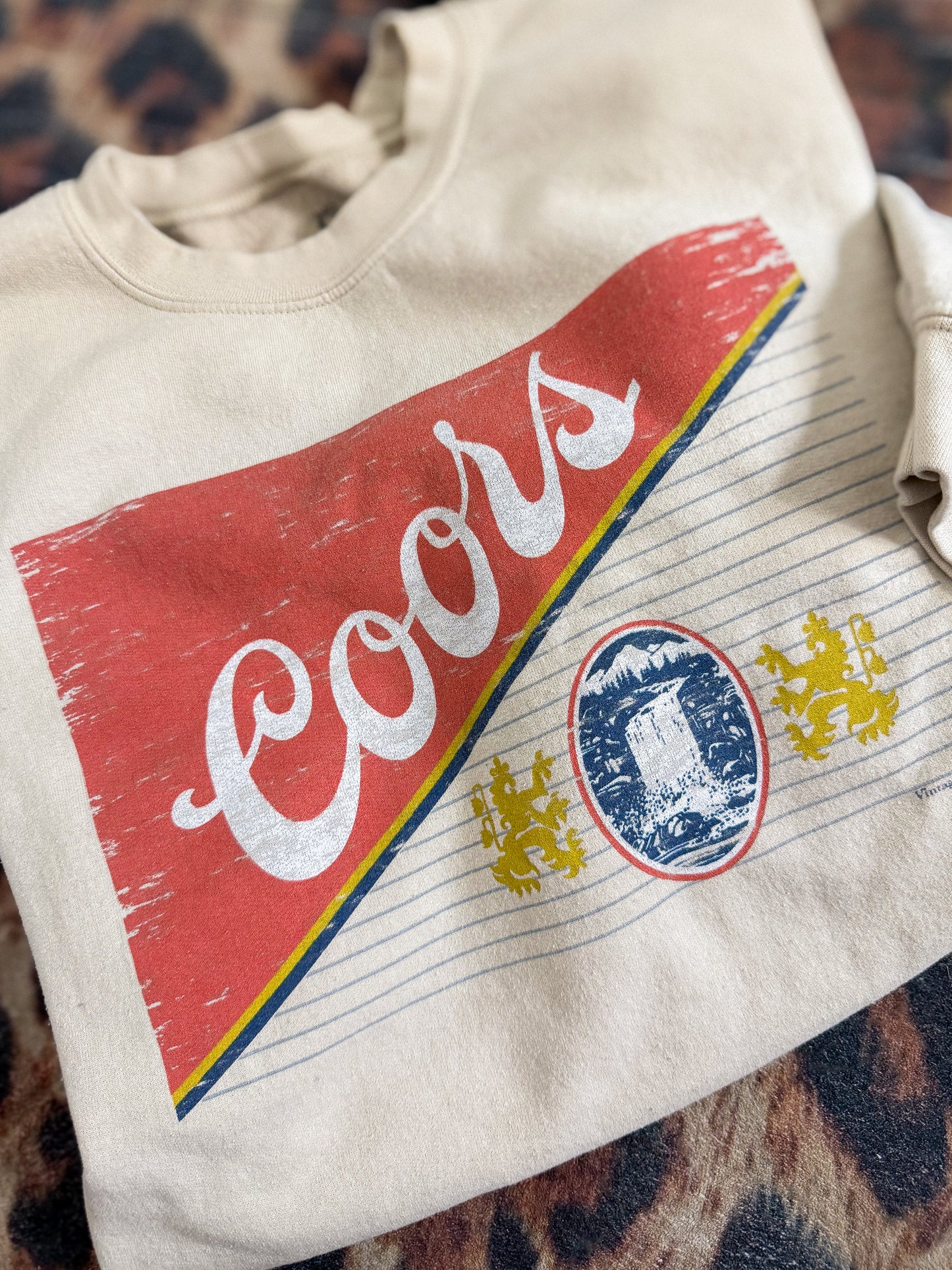 Vintage Style Coors Crew : L