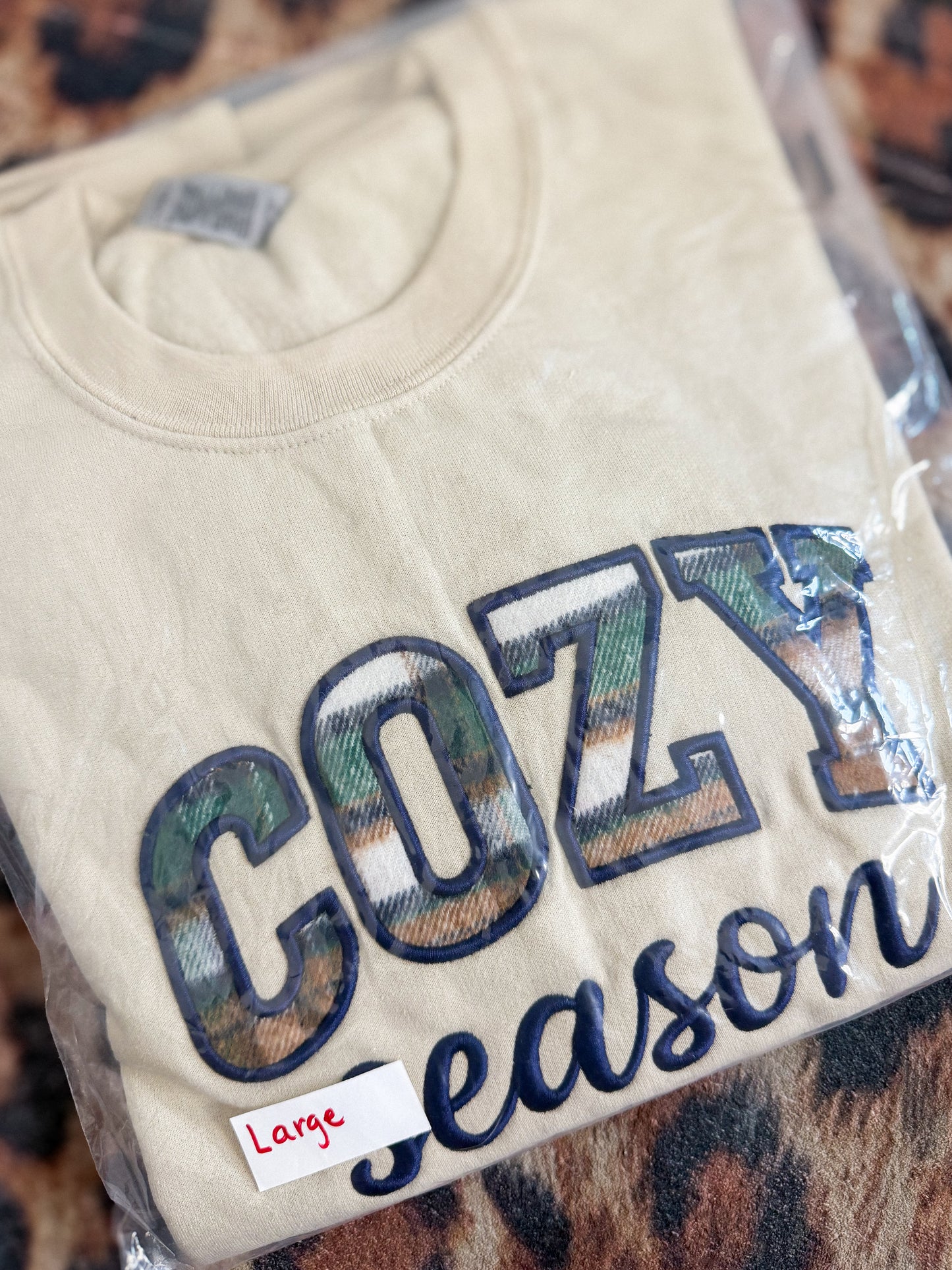 Cozy Season Crew : NEW IN BAG : L