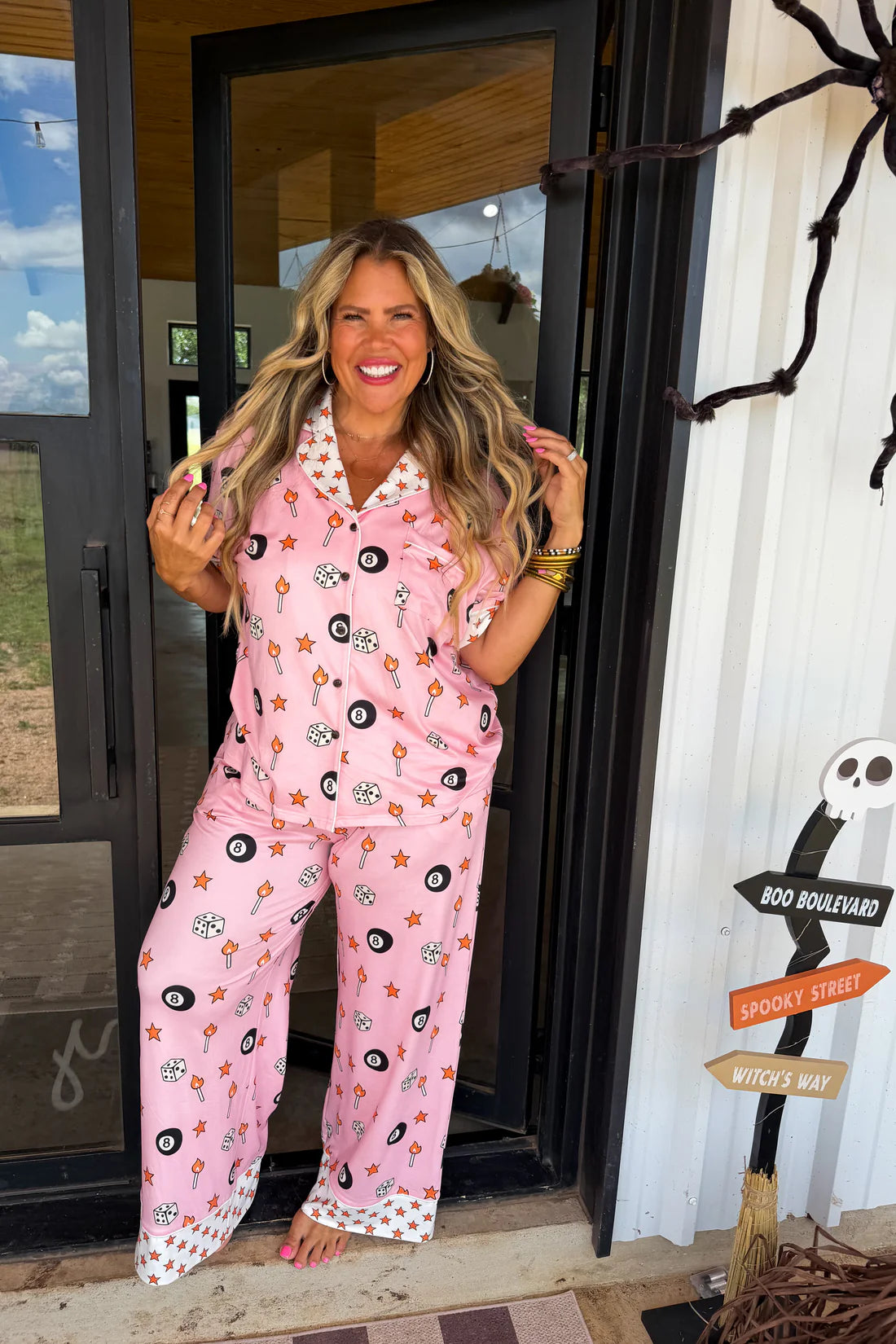 Cozy Luxe 8 Ball PJs : PREORDER