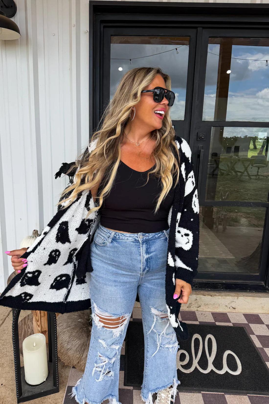 Halloween Reversible Cardigans : 3 Options : PREORDER
