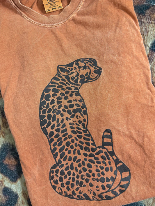 Cheetah Tee : 2X