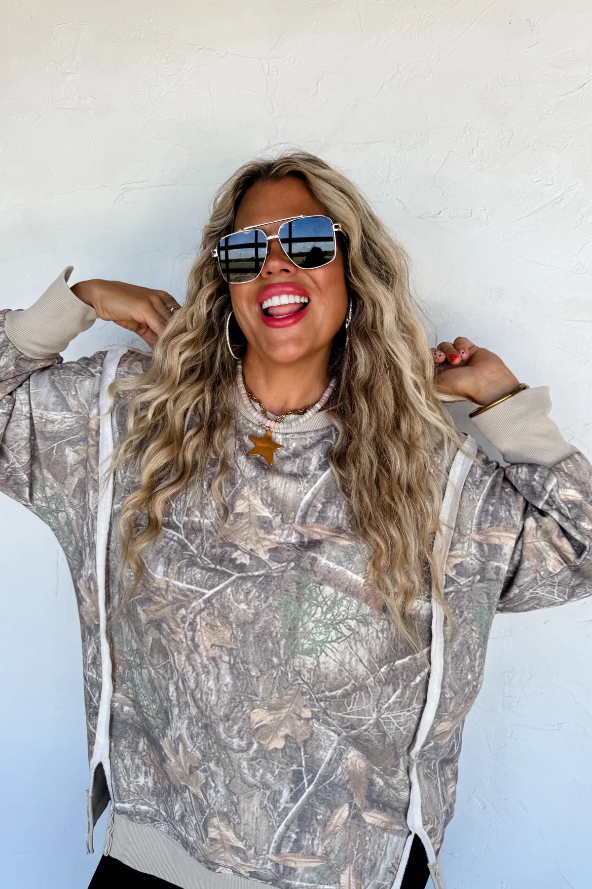 Blakeley Camo Pullover