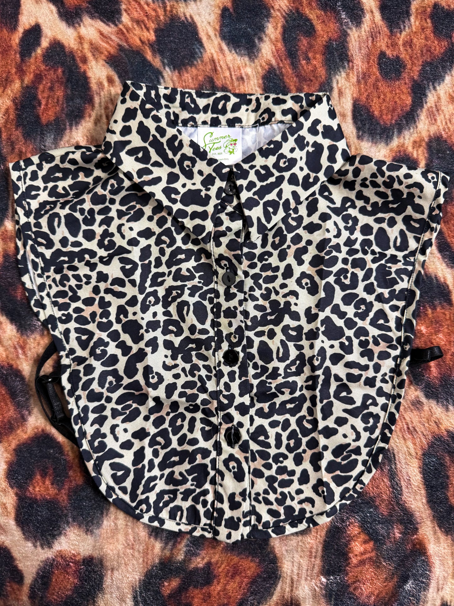Statement Collar : Zebra or Leopard