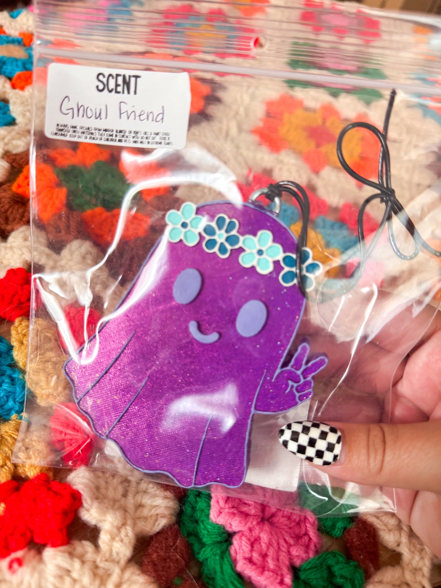 Hippie Peace Ghost Freshie