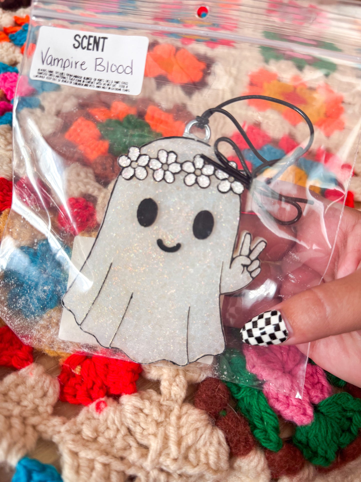 Hippie Peace Ghost Freshie