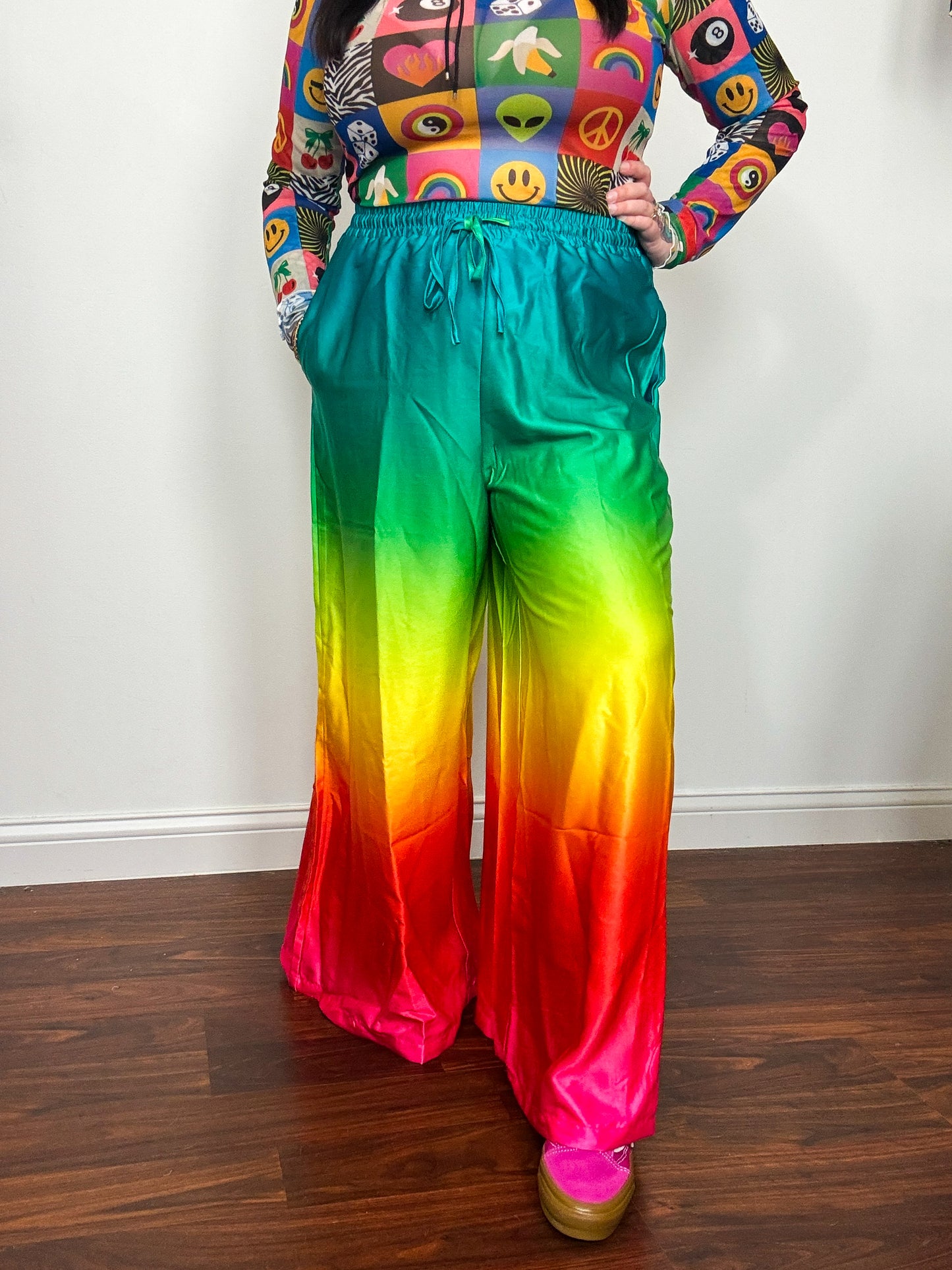Rainbow Groove Pants
