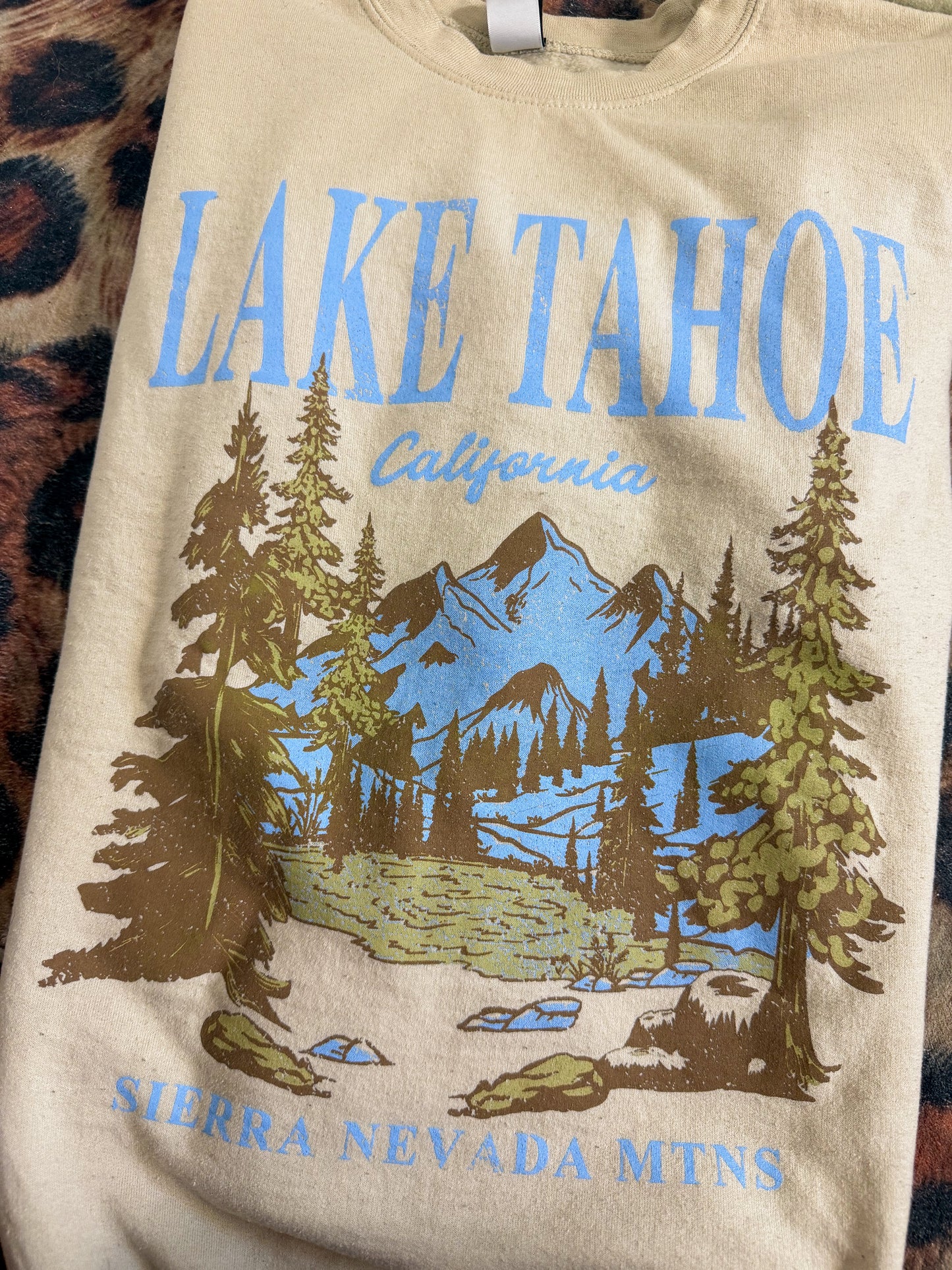 Lake Tahoe Crew : Eased Fit : S/M