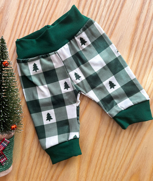 Baby Joggers : Green Plaid