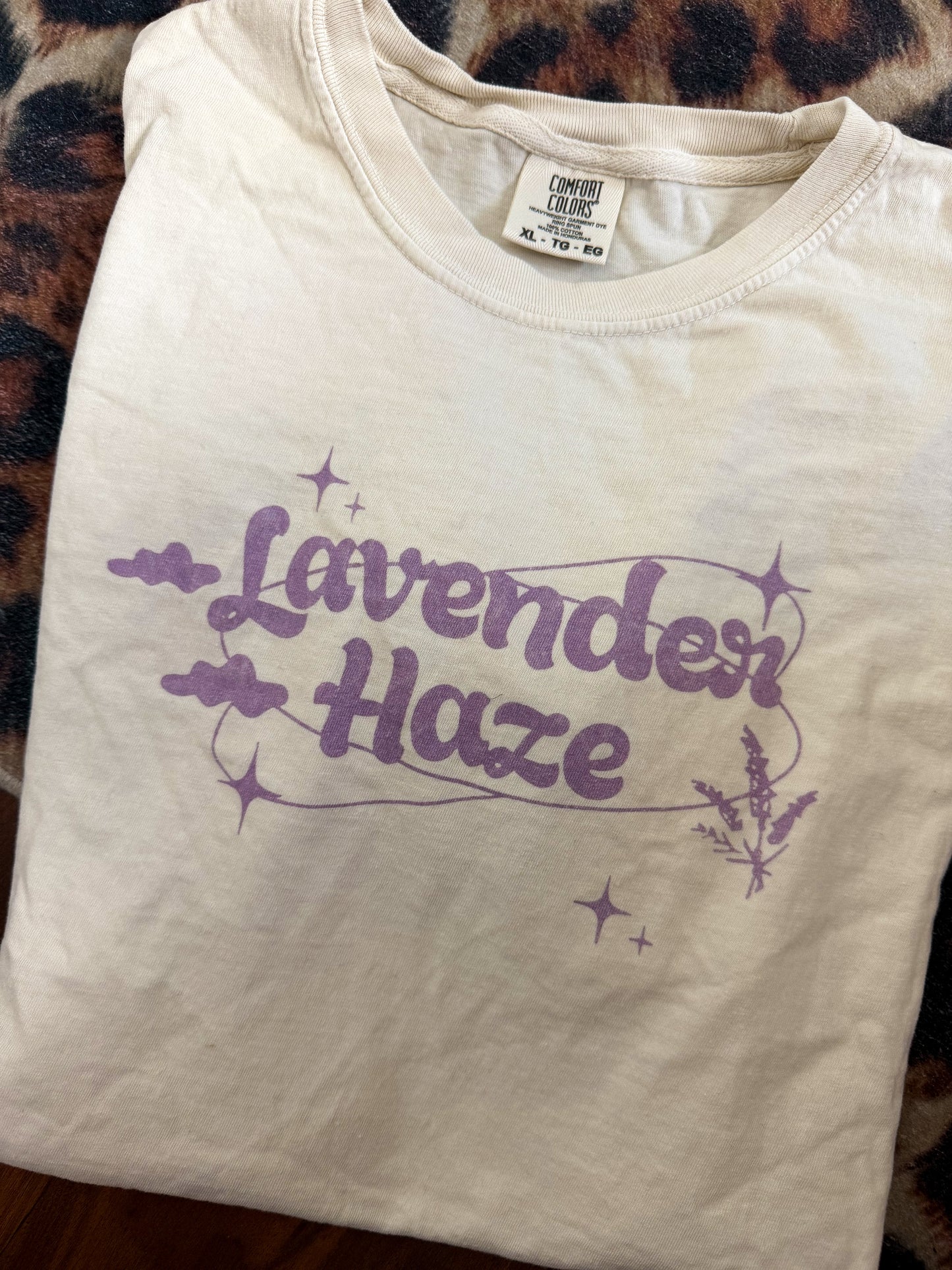 Lavender Haze Tee : 2 Sided : XL
