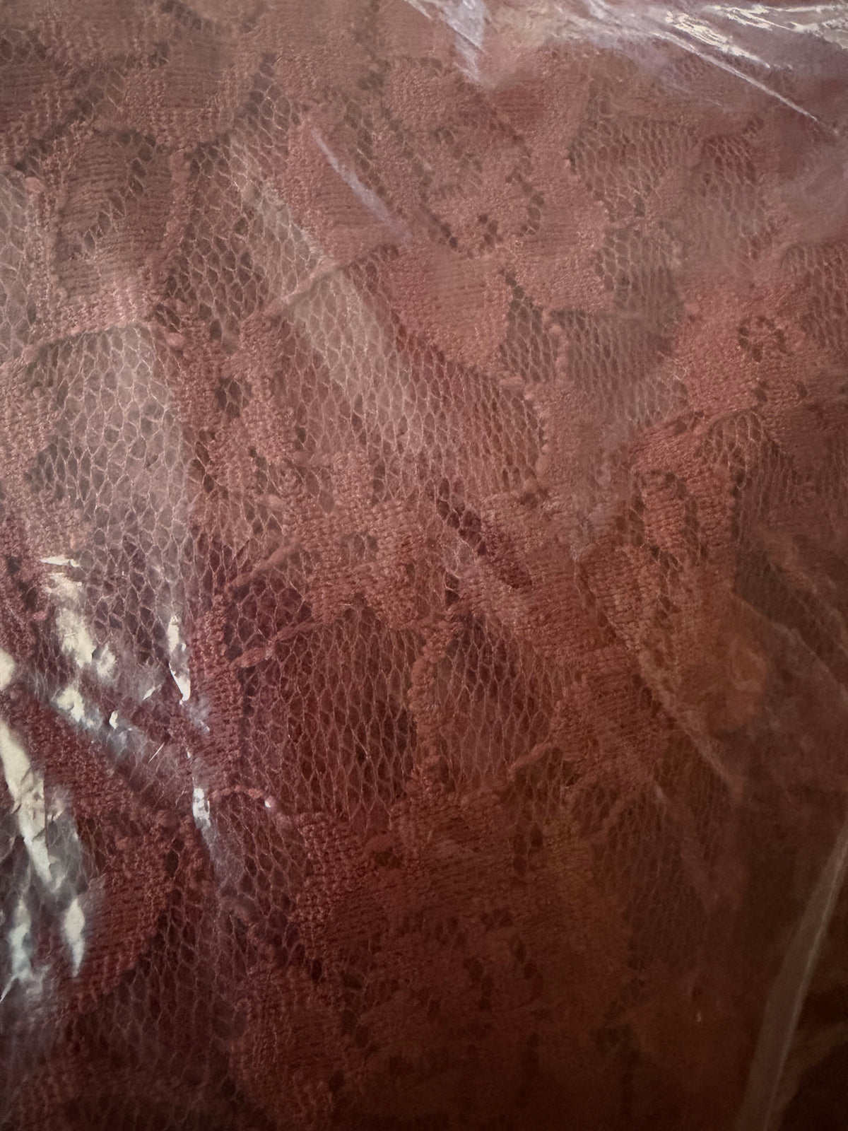 Enchanted Lace Pants : Rust Red