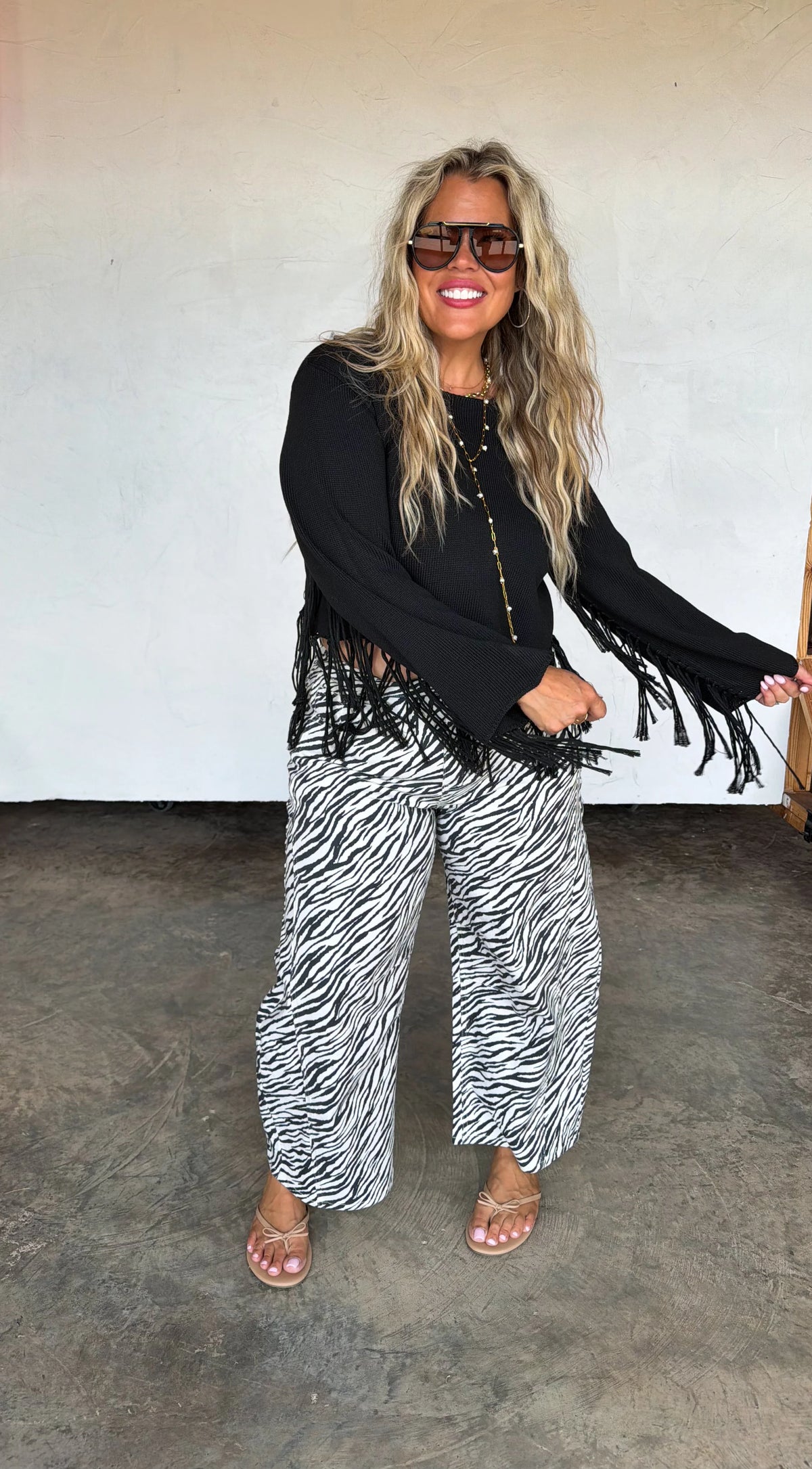 Fringe Benefits Top : 3 Color Options : PREORDER