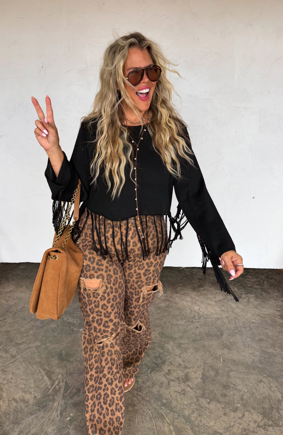 Fringe Benefits Top : 3 Color Options : PREORDER