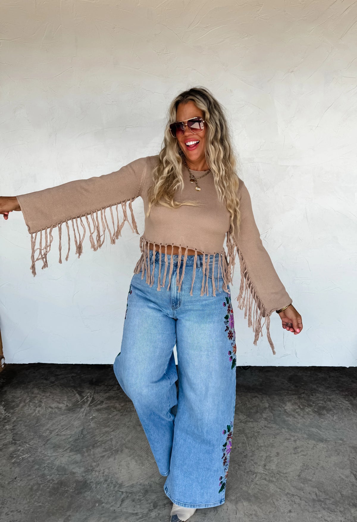 Fringe Benefits Top : 3 Color Options : PREORDER