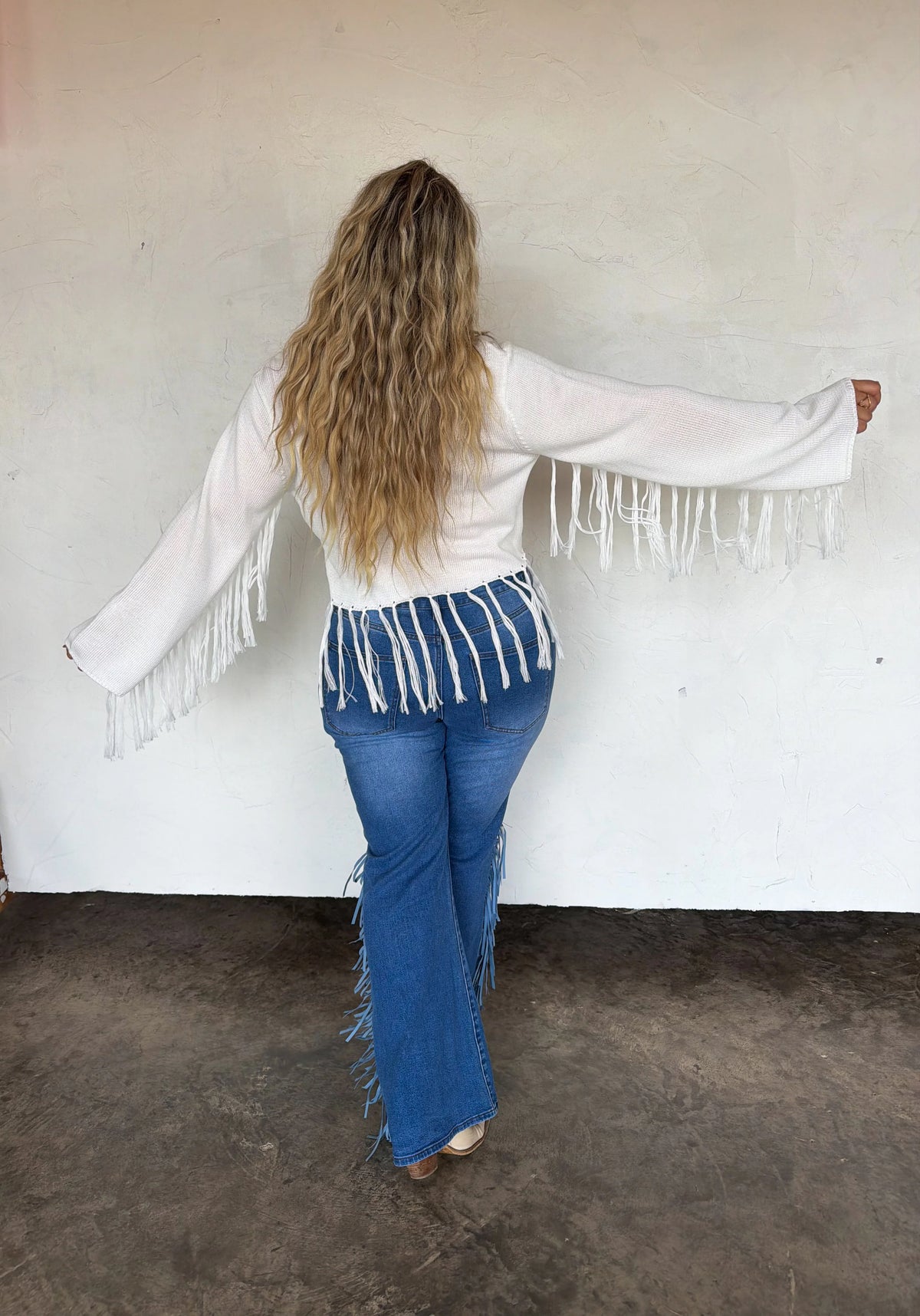 Fringe Benefits Top : 3 Color Options : PREORDER