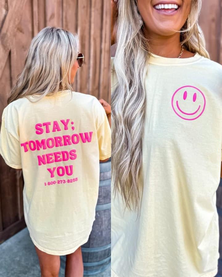 Tomorrow Needs You Tee : Comfort Colors