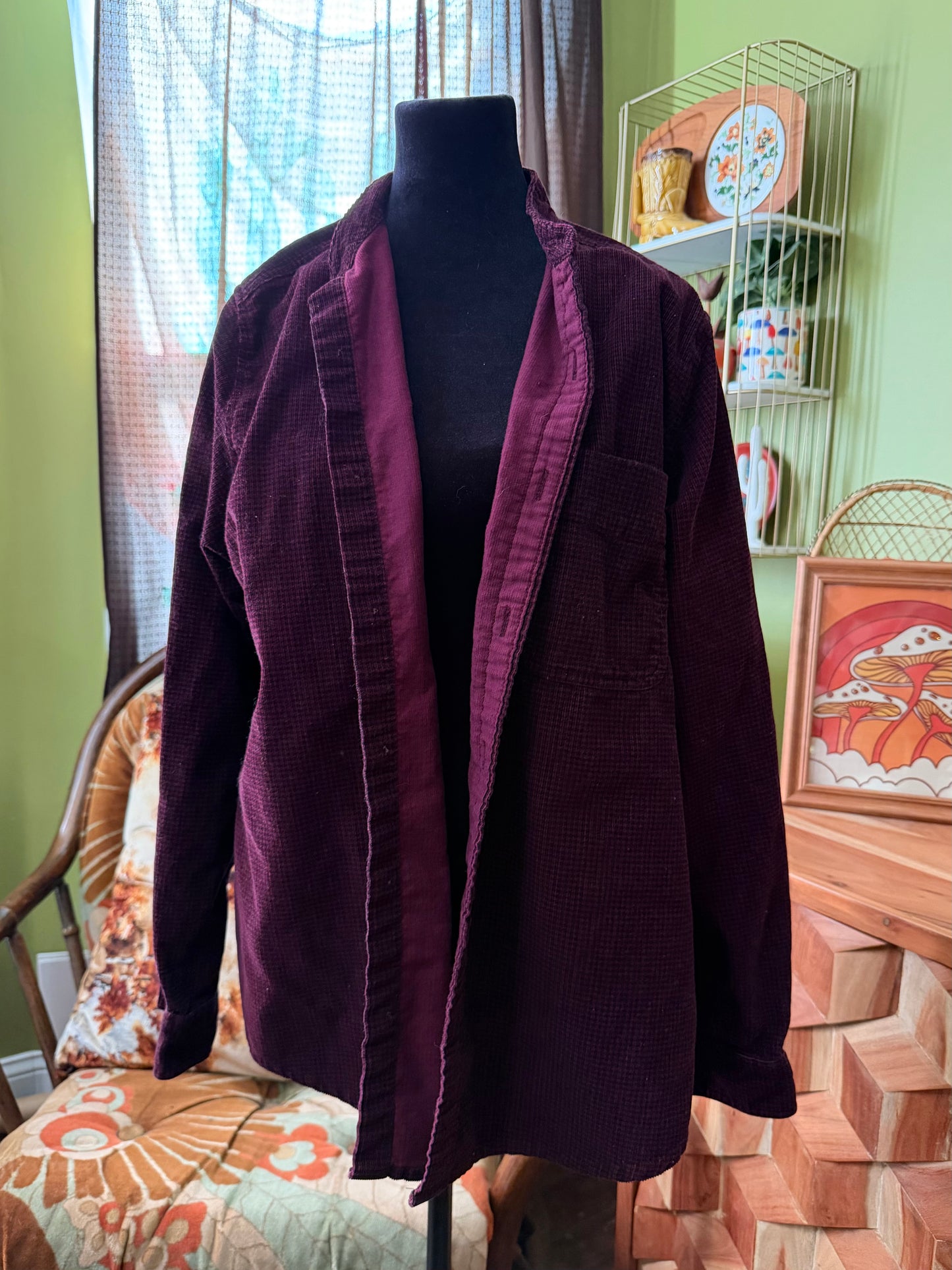 Cranberry Eddie Bauer Plaid : M