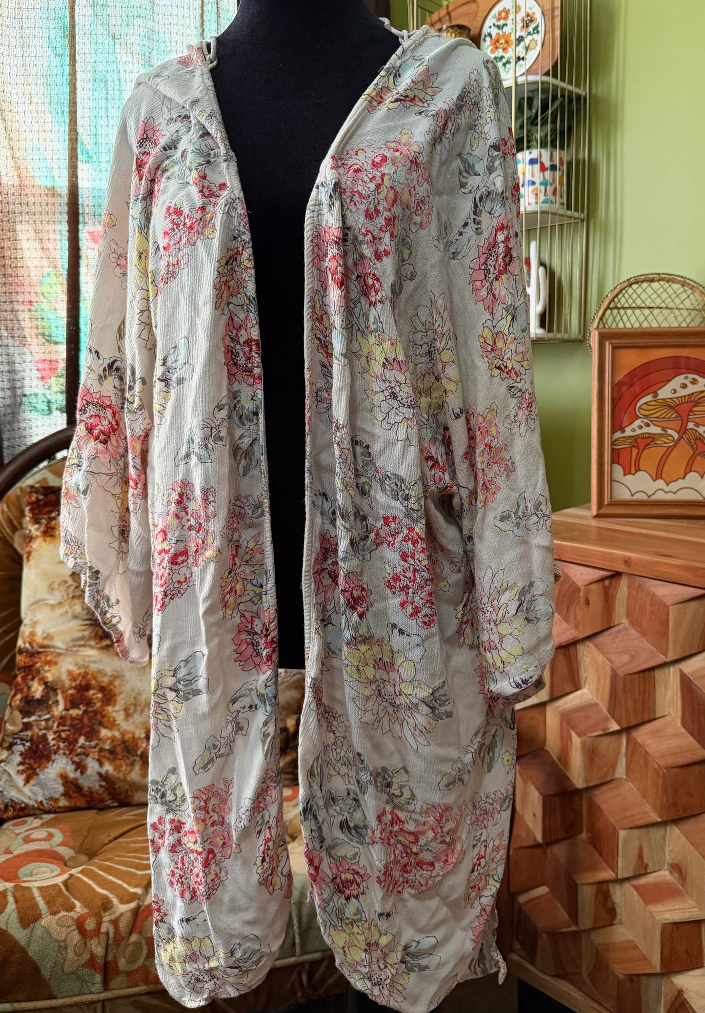 Billabong Floral Overpiece : M/L