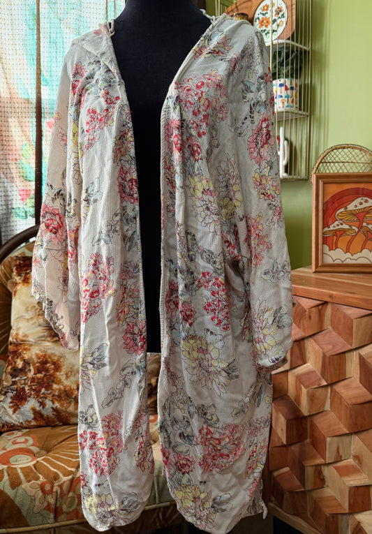 Billabong Floral Overpiece : M/L