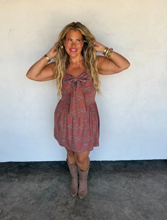 Bria Bow Dress : 2 Options : PREORDER