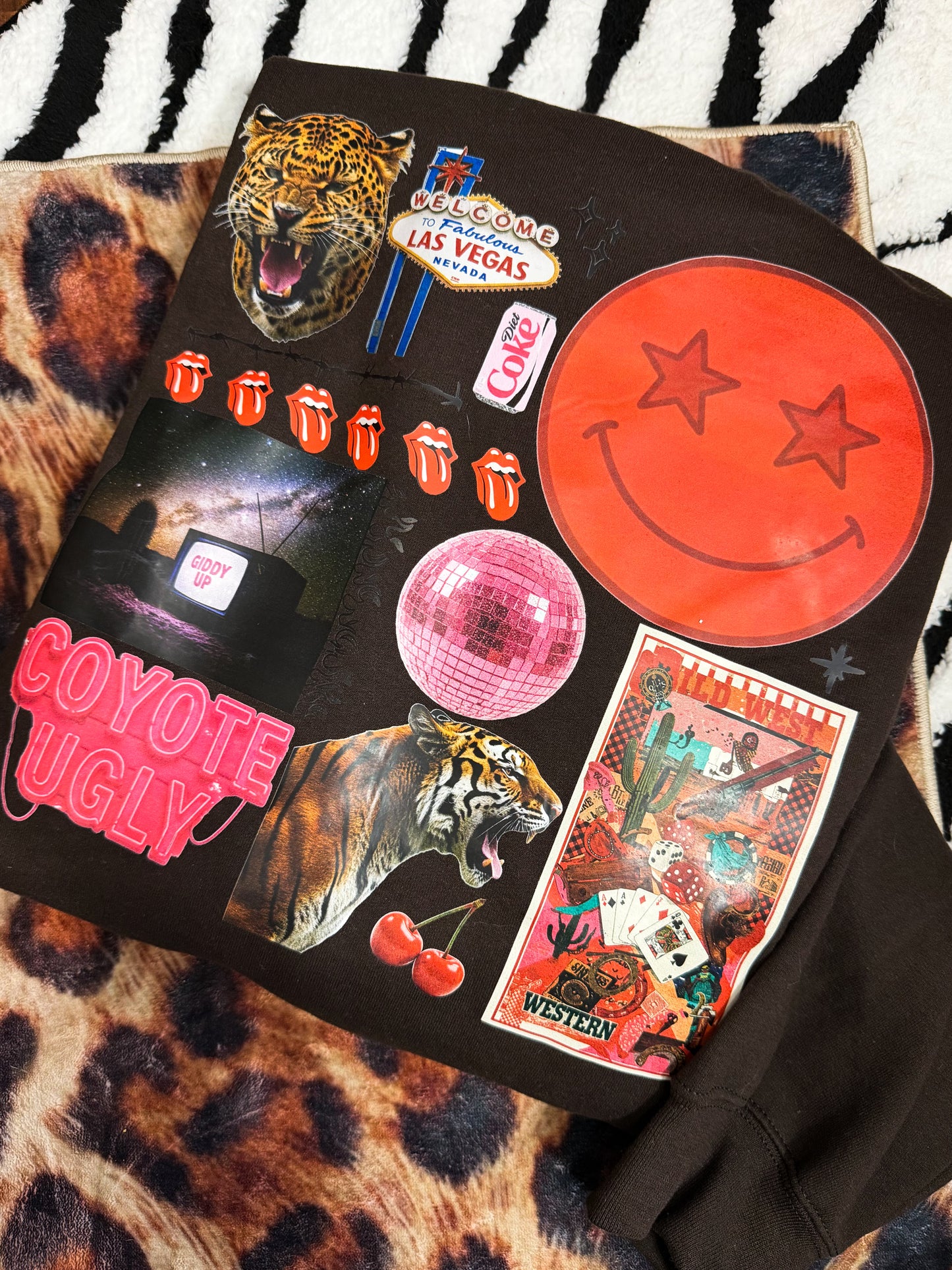 Rowdy Collage Crew | NEW | XL