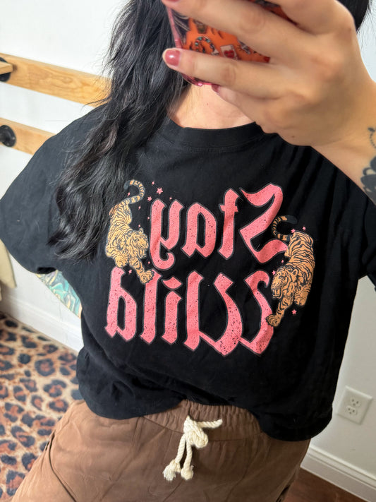 Stay Wild Cropped Tee : L