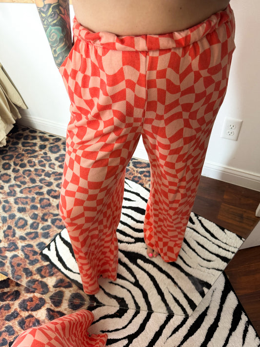 Peach Wave Pants : L