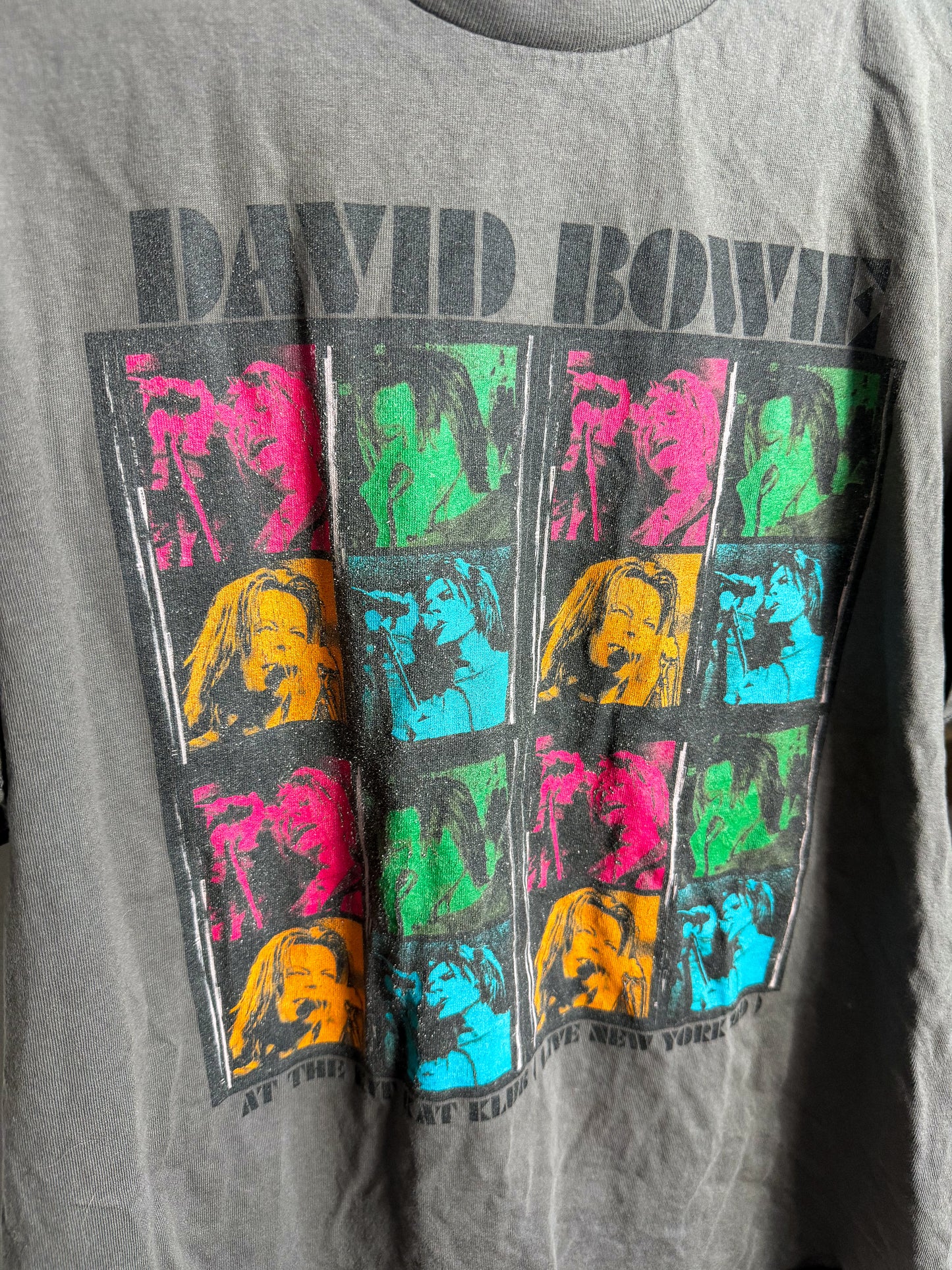Vintage Style David Bowie Tee : L