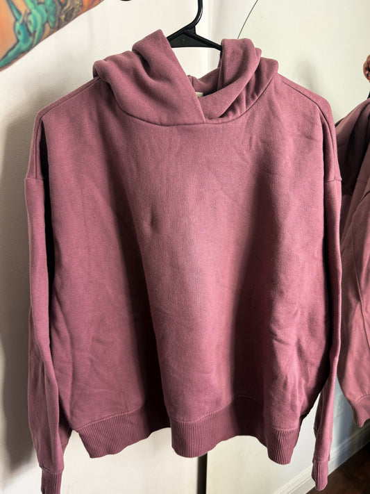 Cropped Mauve Crew : XL