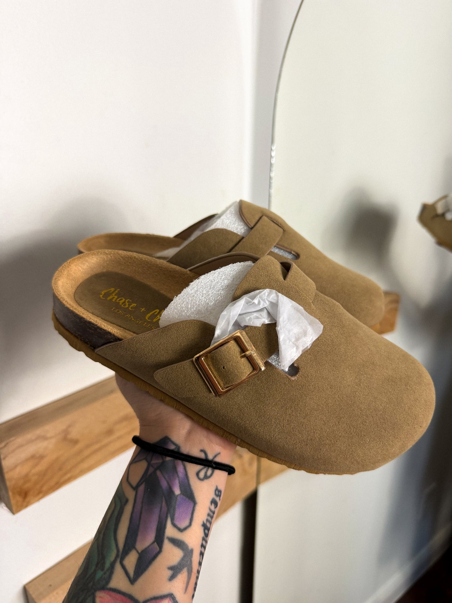 Tan Slides : NEW : SZ 5.5