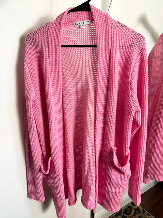 Blakeley Pink Cardigan : OS (s-l)