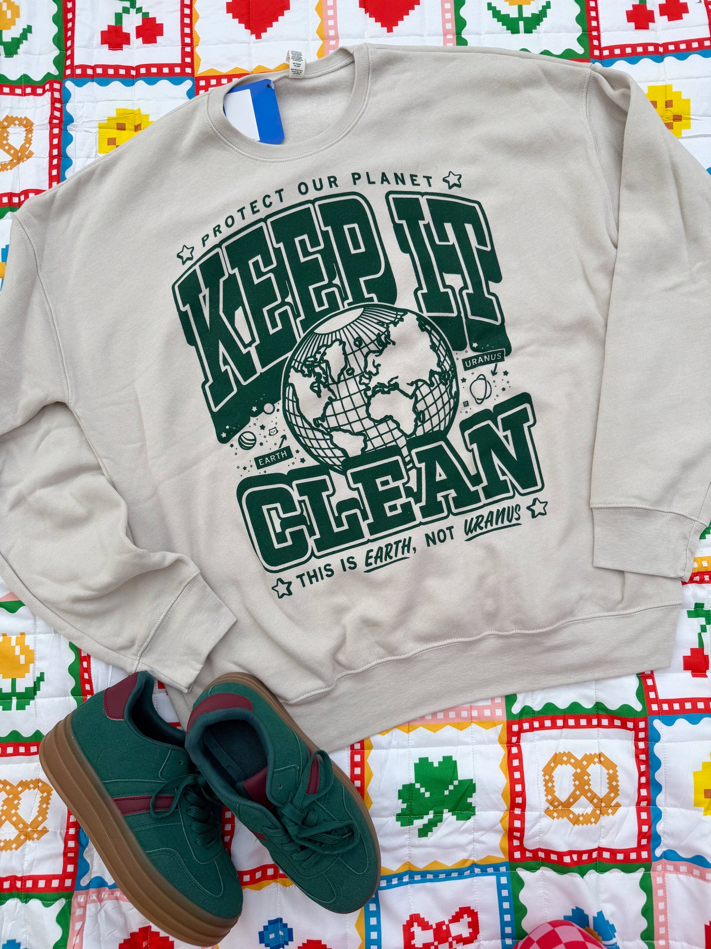 Keep It Clean Crewneck