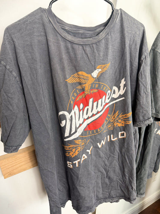 Midwest Mineral Wash Tee : L