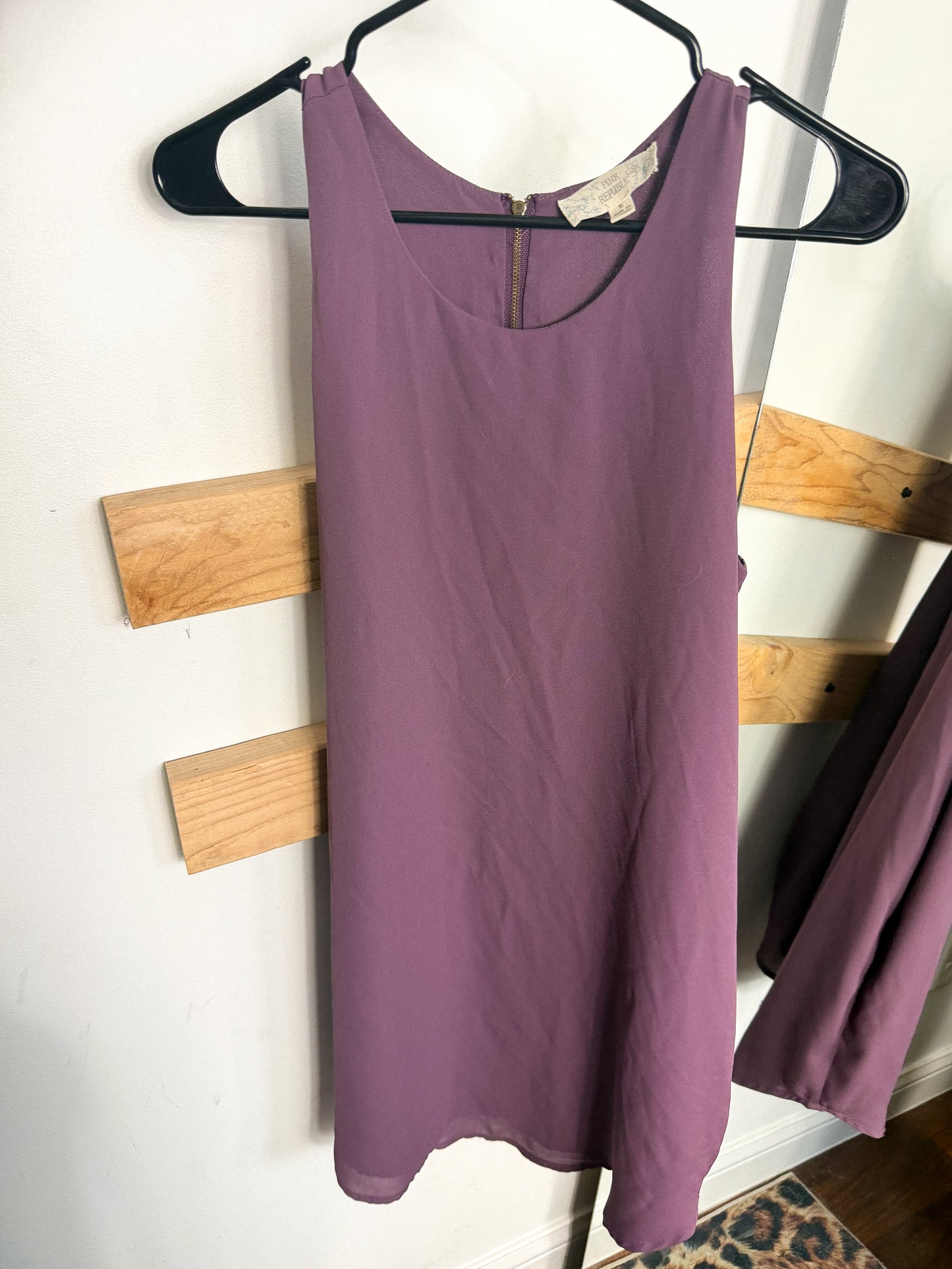 Purple Cocktail Dress : L