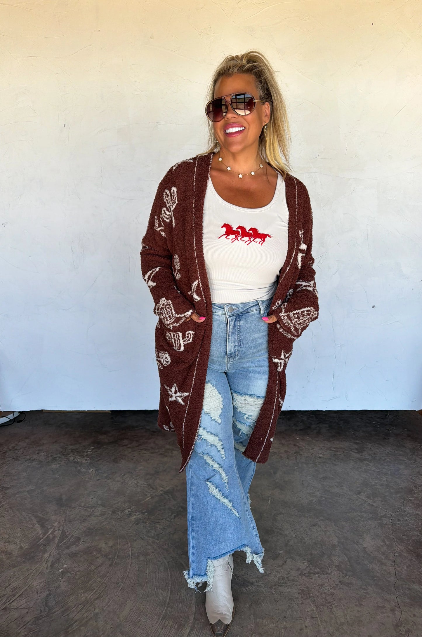 Western Cloud Cardigan : 2 Options : PREORDER