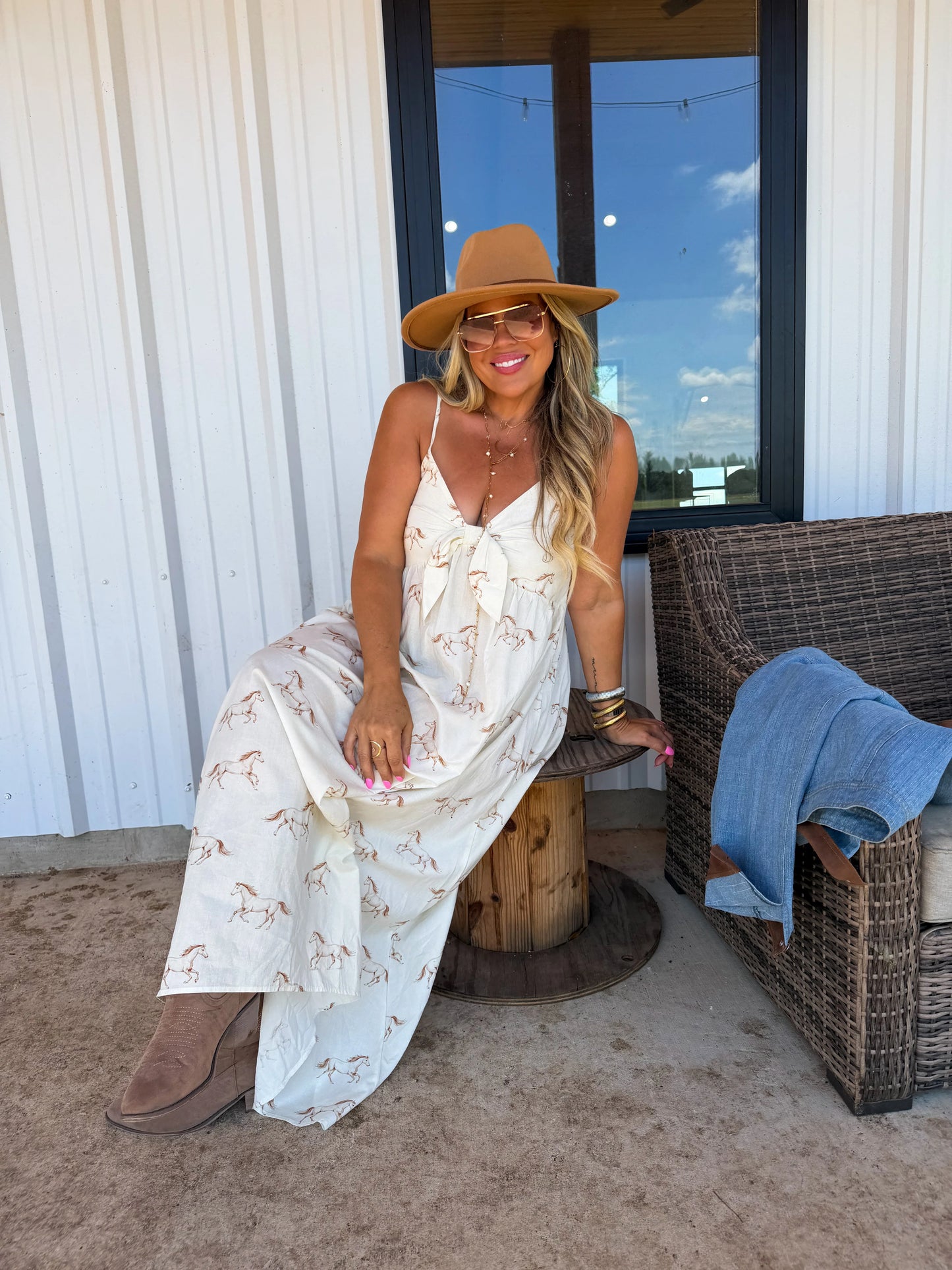 Western Charm Maxi Dress : 3 Options : PREORDER