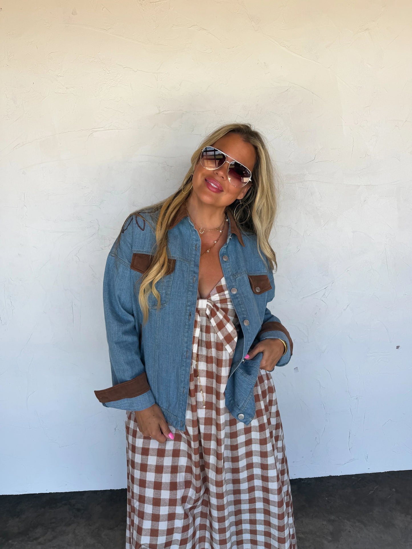 Cowboy Romance Denim Jacket : PREORDER