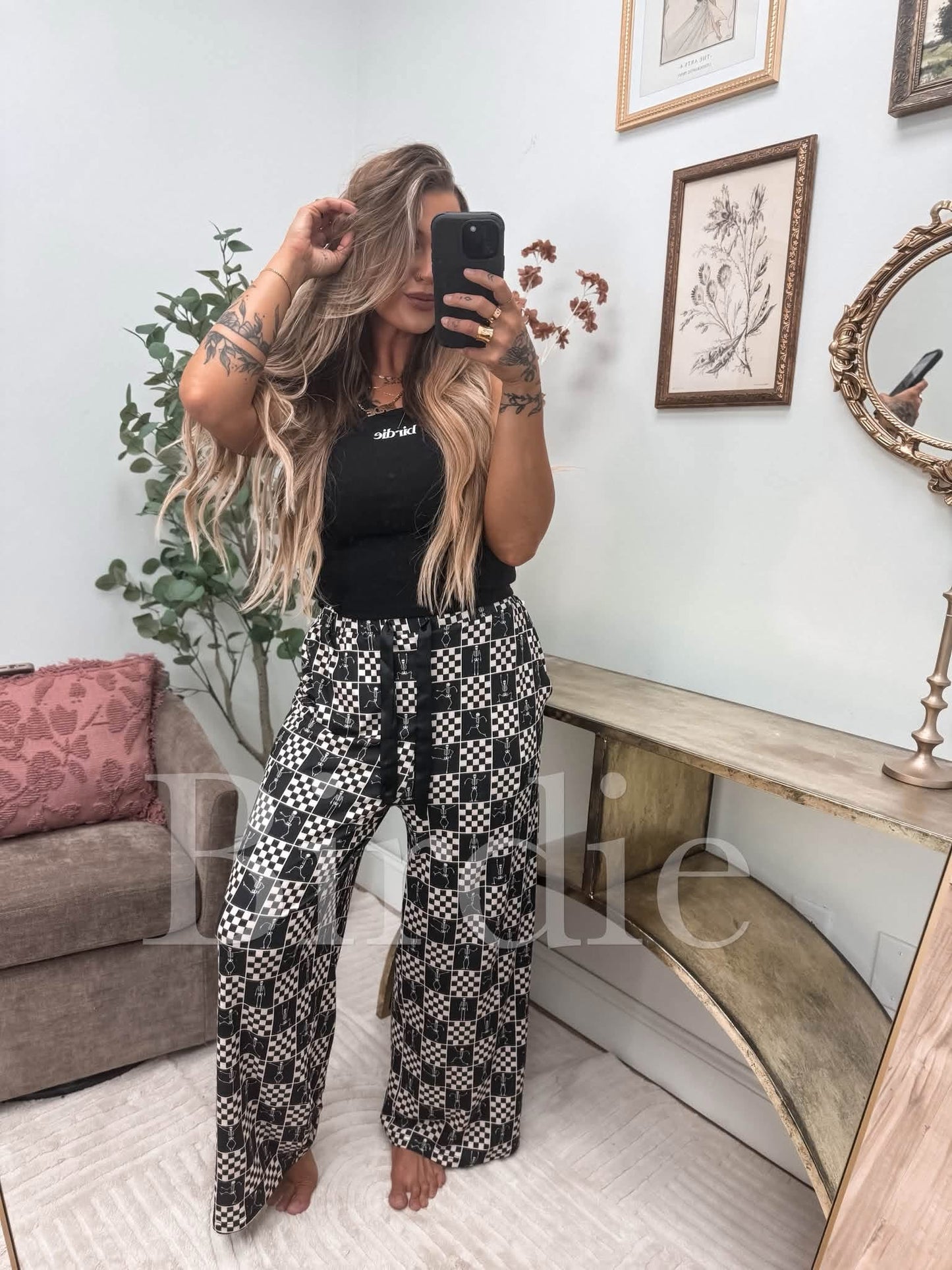 Stretchy Skelly Pants : PREORDER
