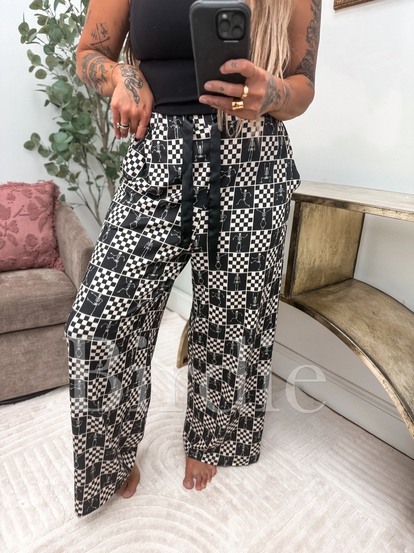 Stretchy Skelly Pants : PREORDER