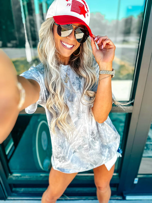 Grey Camo Tee | PREORDER