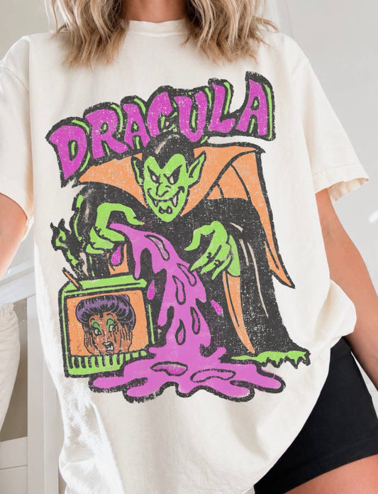 Retro Dracula Tee : PREORDER