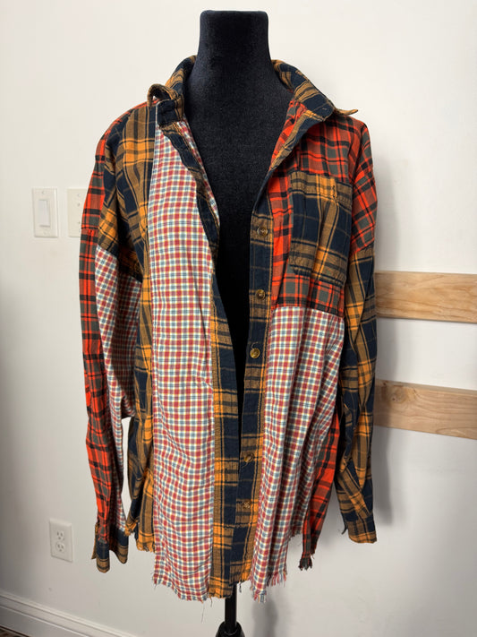 Multi Color Plaid : NEW : 1X