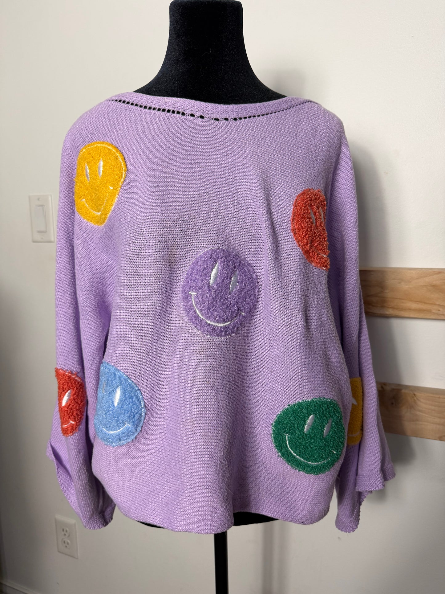 Smiley sweater : L