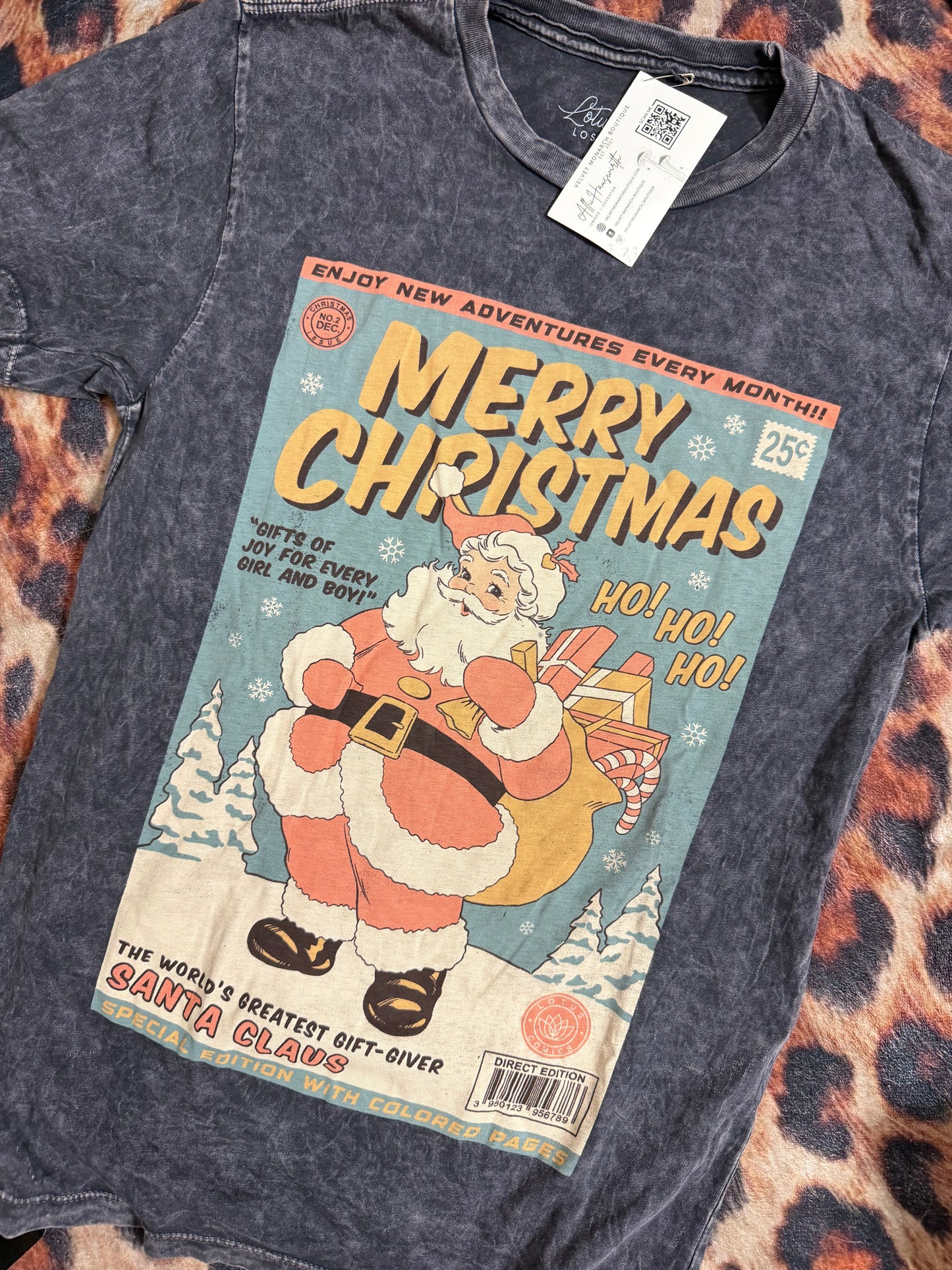 Santa Mineral Tee : S : NEW