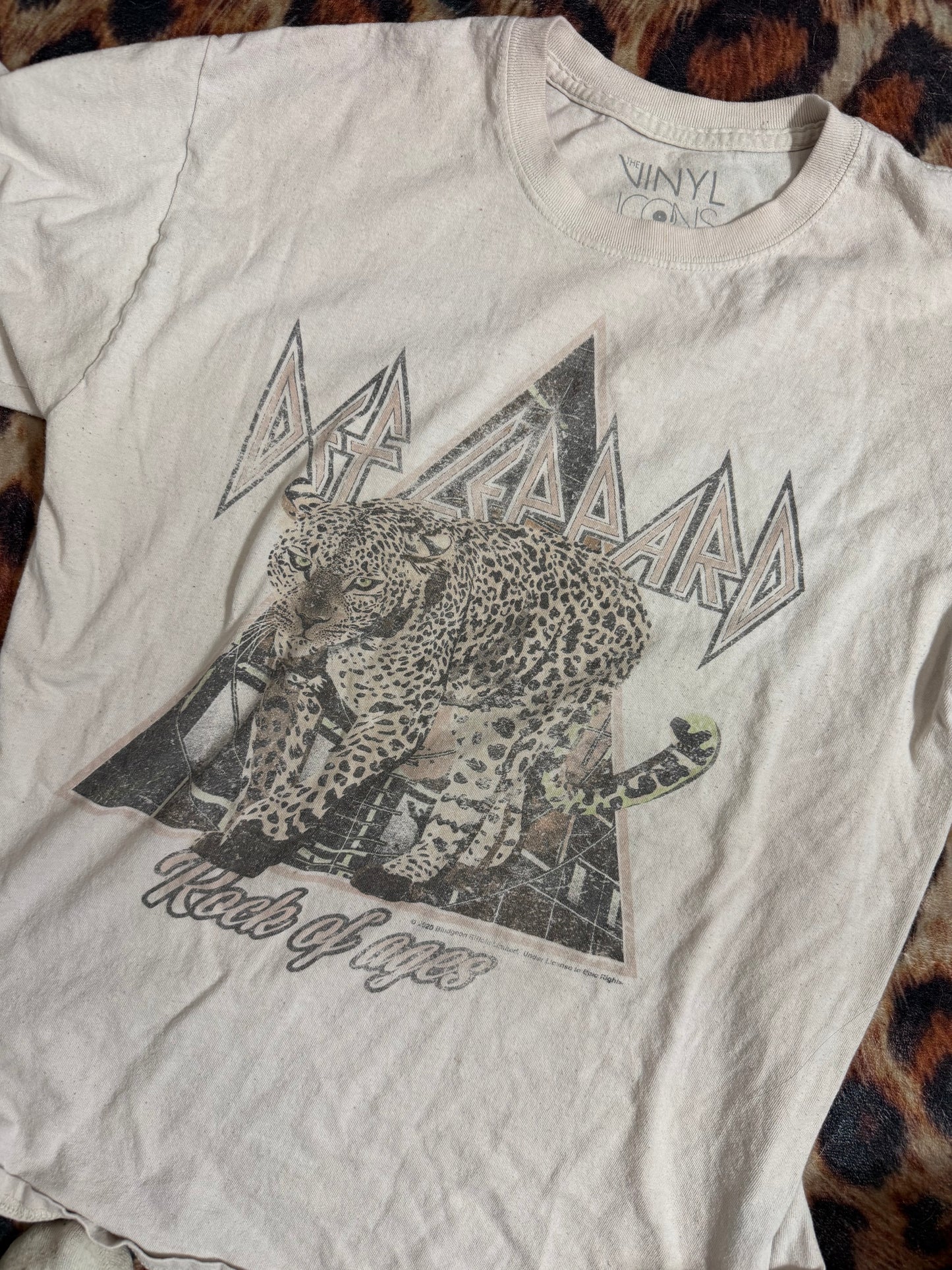 Def Leopard Tee : S/M