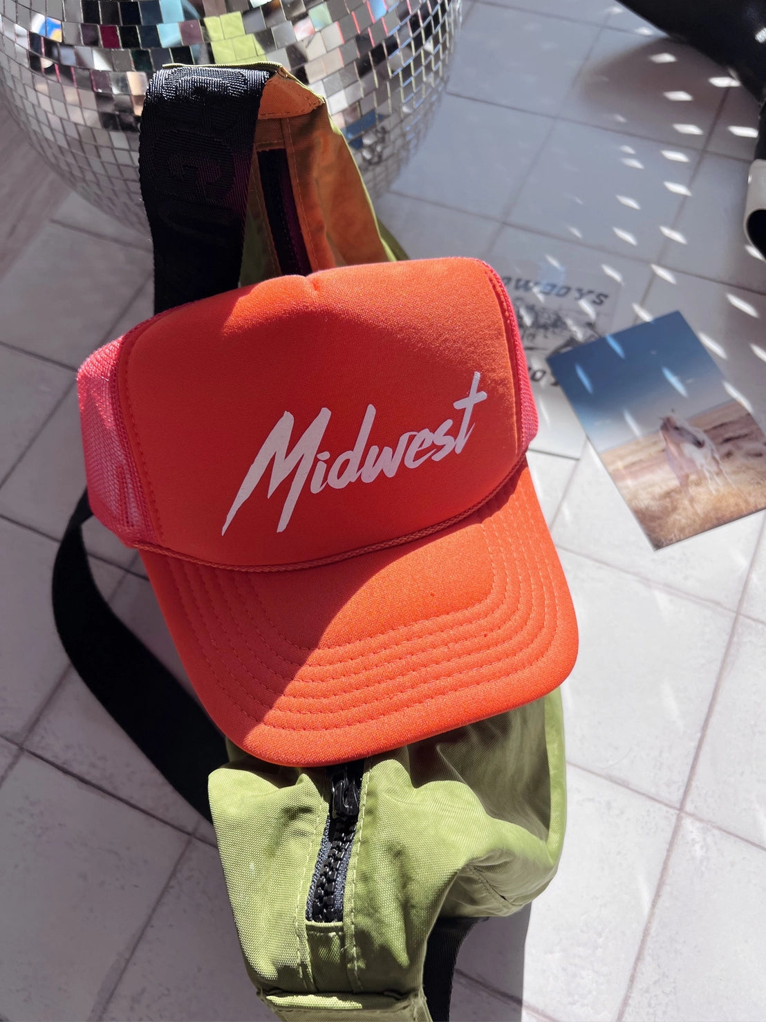 Midwest Trucker Hat : Orange