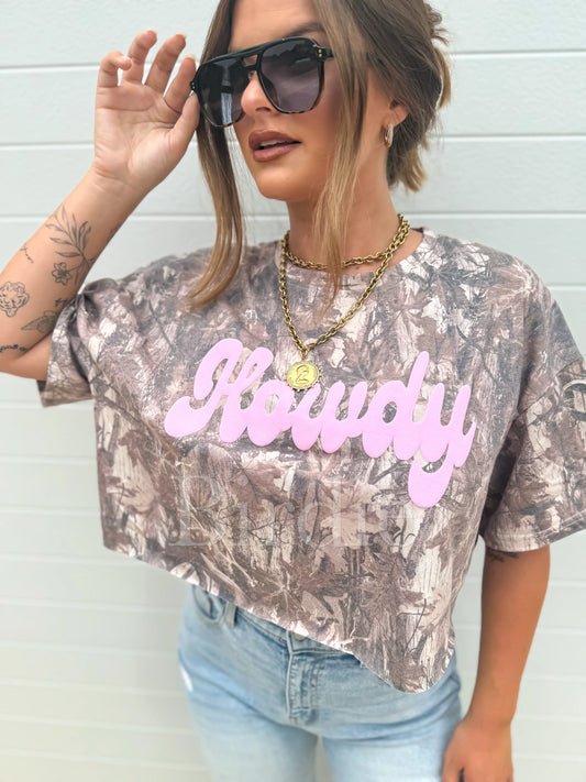 Howdy Camo Tee