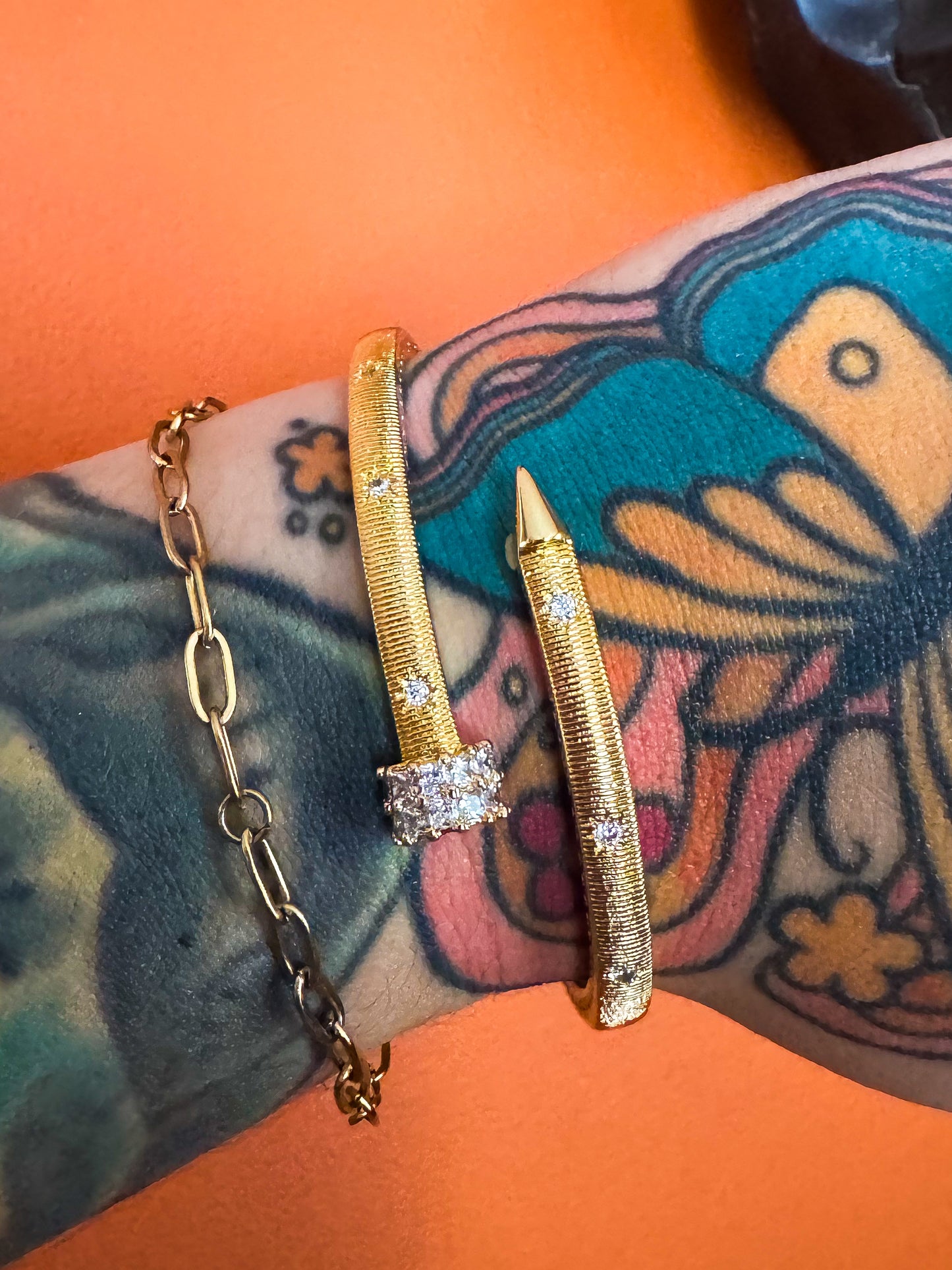 Golden Sparkle Cuff
