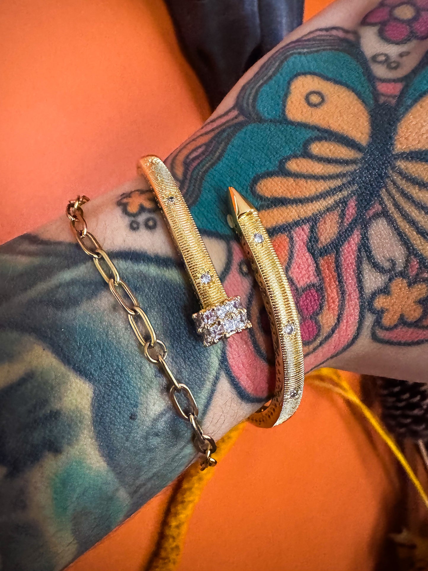 Golden Sparkle Cuff