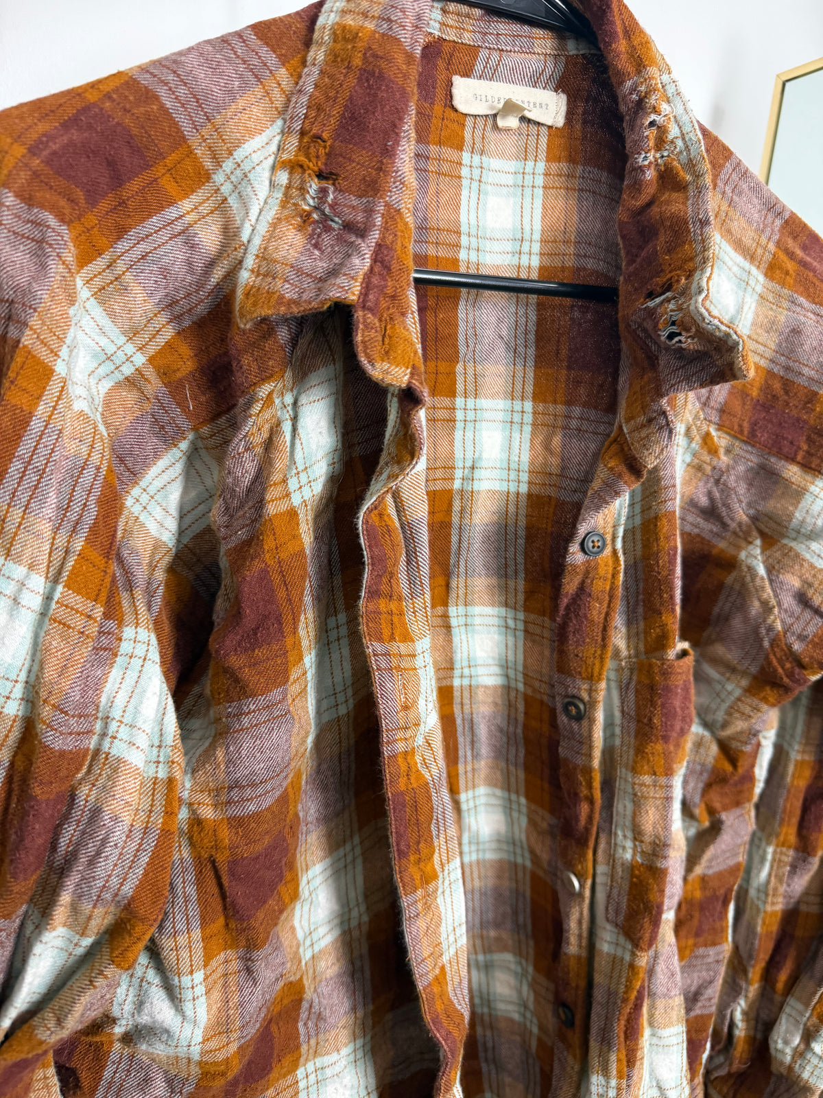 Gilded Intent Destructed Plaid : M