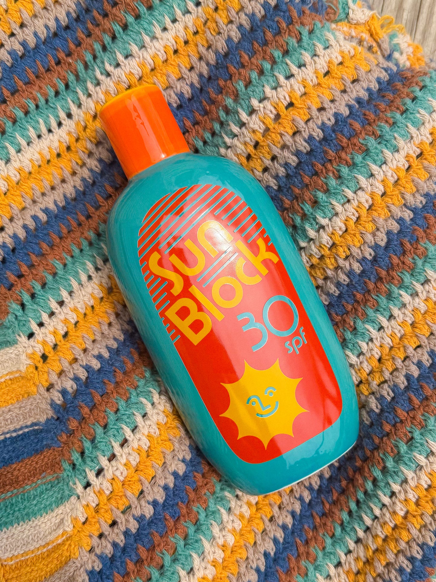 Sunblock Ceramic Vase : 2 Sided